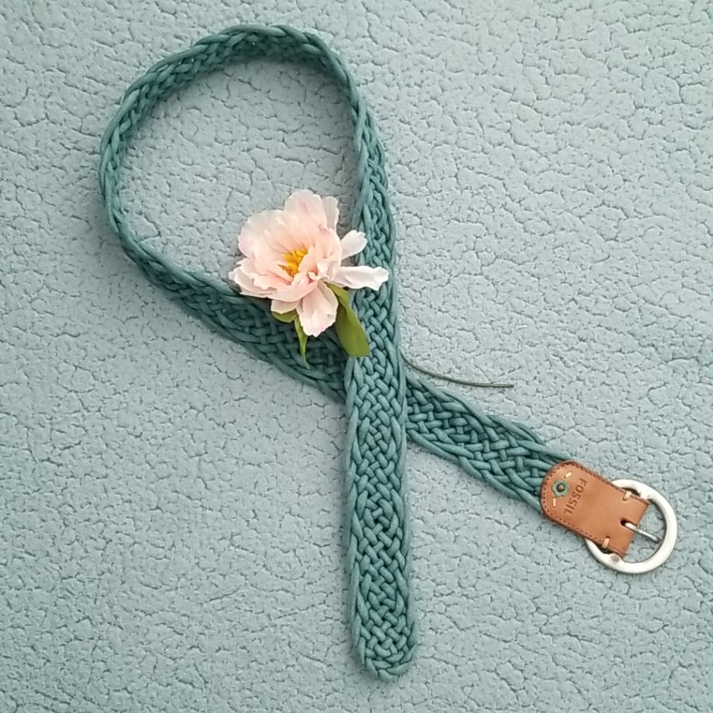 Fossil Blue Belt